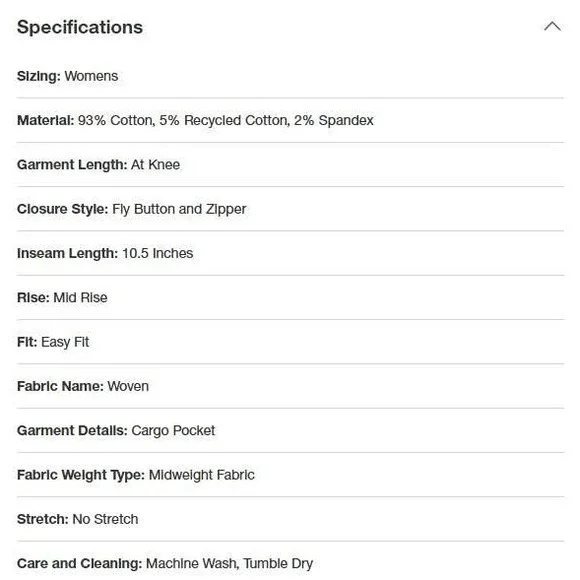 KBB KAHLANA Target XS Extra Small Mid-Rise The Cargo Shorts Camo Bermuda Short - Picture 5 of 9